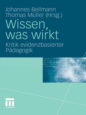 cover image of Wissen, was wirkt